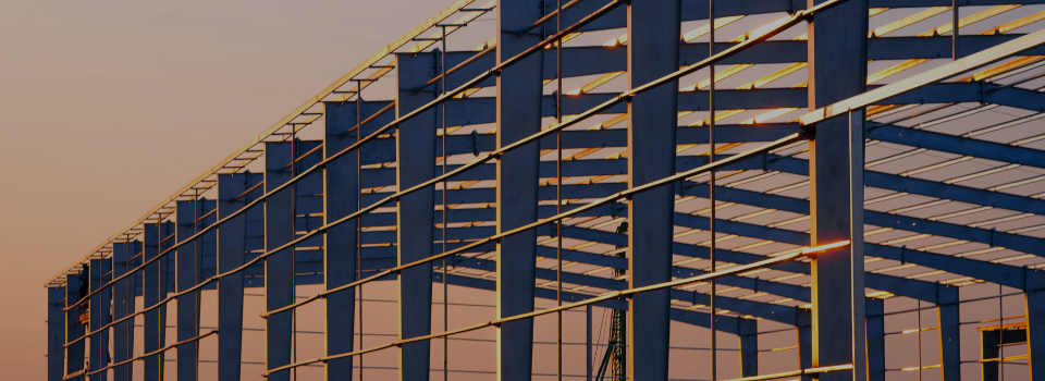 sunset steel structure